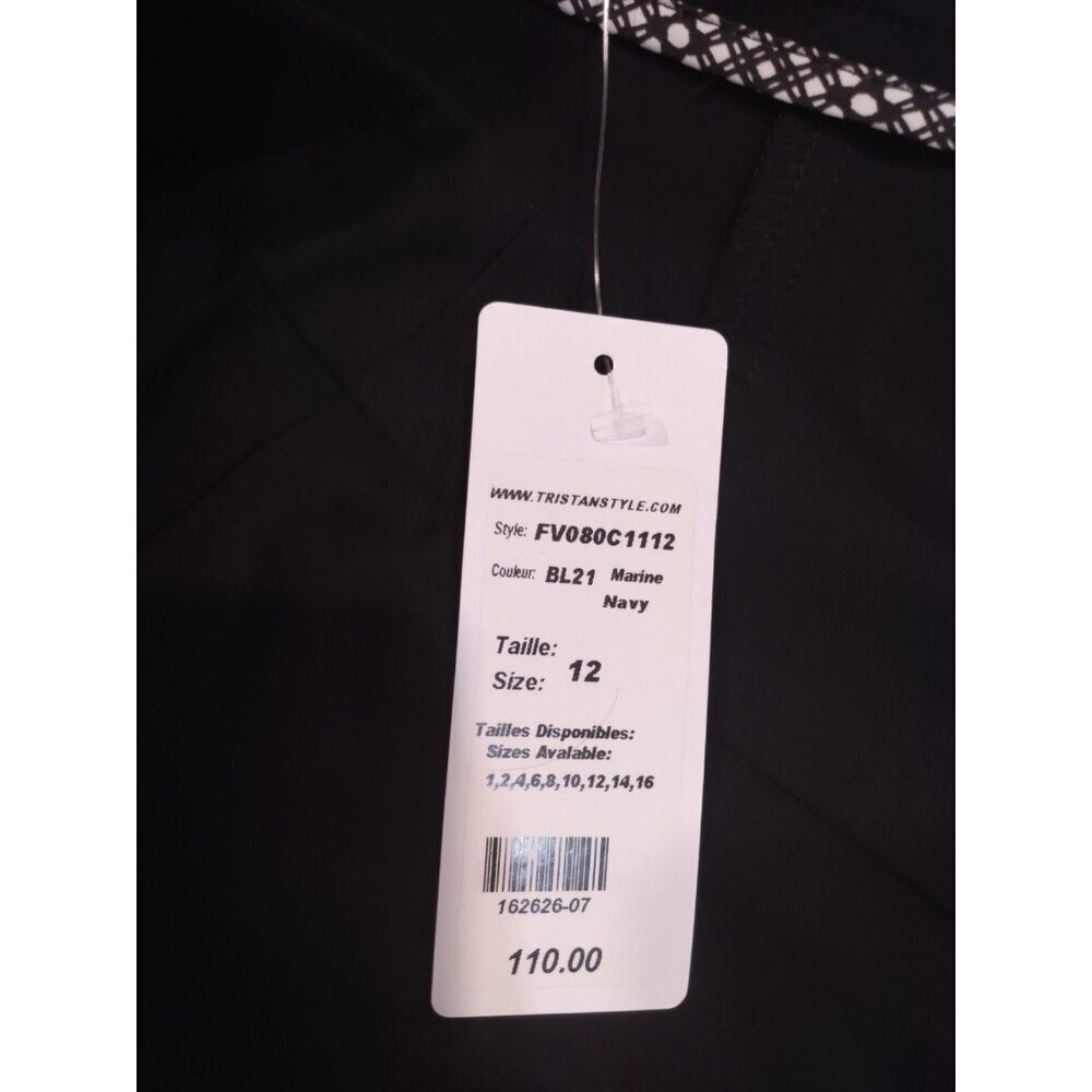 NWT Women's Tristan Mini Skirt Size 12 Polyamide Spandex Mix Dark Navy - Picture 5 of 6